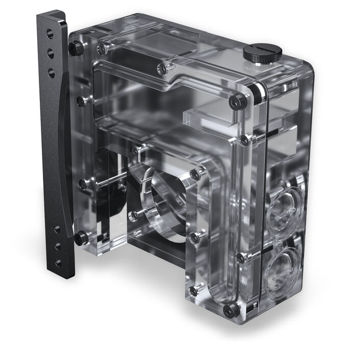 Phanteks Glacier EZ-Fit 120RES-DDC Body DDC Reservoir, ARGB - 120mm, black image number 5