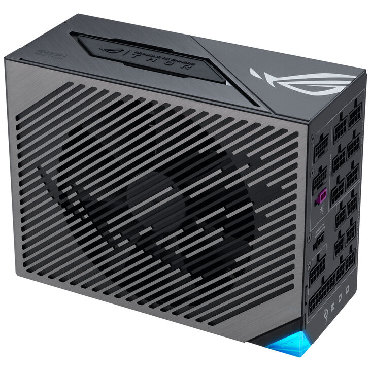 ASUS ROG Thor Titanium III, 80 PLUS Titanium Netzteil, modular PCIe 5.1 - 1600 Watt image number 3