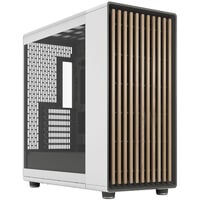 Fractal Design North XL RC Chalk TG Clear PC-Geh&auml;use, Midi-Tower, ATX, Tempered Glass - wei&szlig;