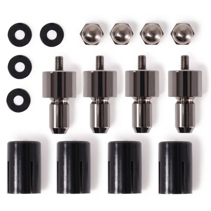 Alphacool Core Push Mounting 25 mm M3/M4/UNC 6-32 Set 4-Pack image number 0
