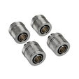 Corsair Hydro X Series XF Anschluss gerade G1/4 Zoll AG auf 13/10mm - 4er Pack, chrome silber image number null