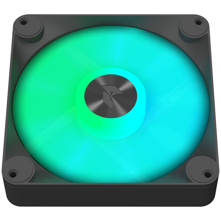 APNX FP1-140 PWM Fan, ARGB, - 140mm, black image number 4