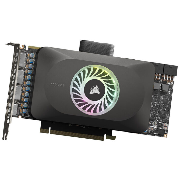 Corsair iCUE LINK XG3 RGB 4080 / 4090 Wasserblock - Acryl + Nickel image number 2