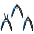iFixit Mandible 3-teiliges Zangen-Set - Schwarz/Blau image number null