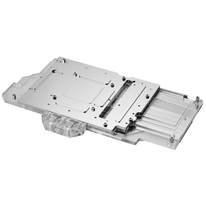 PHANTEKS Glacier G6000 STRIX GPU Water Block, ASUS RX 6800/6900 Strix/TUF, D-RGB - with Backplate, silver image number 3