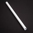 Bitspower None Chamfer Brass Hard Tubing 16MM AD, 300mm - white image number null