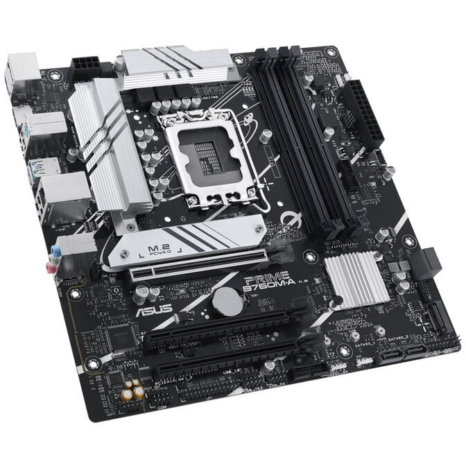ASUS Prime B760M-A-CSM, Intel B760 Mainboard, Sockel 1700, DDR5 image number 1