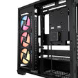 Corsair 3500X LX-R PC Case, Mid Tower, E-ATX, RGB, Tempered Glass - black image number null