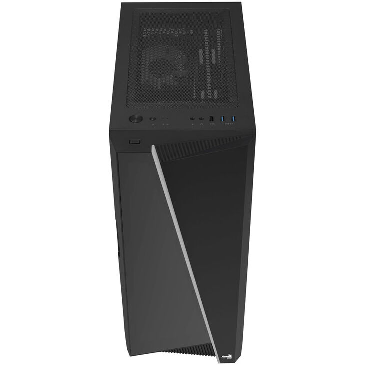 Aerocool Mirage v1 Midi-Tower - schwarz Window image number 3