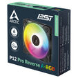 ARCTIC P12 Pro Reverse A-RGB PWM L&uuml;fter - 120mm, schwarz image number null