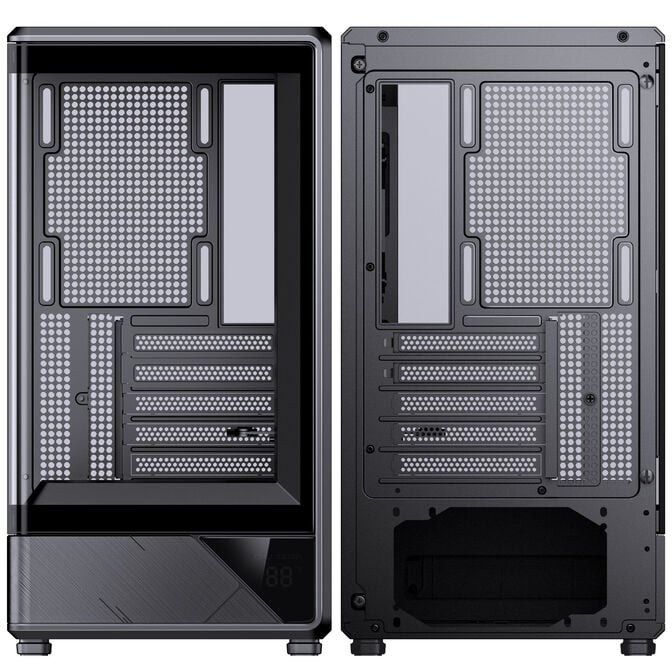 Jonsbo D200 PC-Geh&auml;use, Mini-Tower, mATX, Tempered Glass - schwarz image number 15