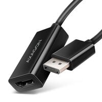 AXAGON RVD-HI20N DisplayPort auf HDMI Adapter, 4K/60Hz - 15cm