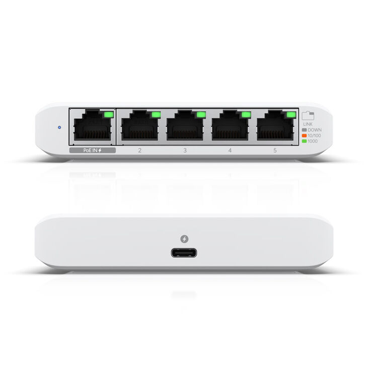 Ubiquiti UniFi Switch Flex Mini (5 Ports) 1x PoE image number 2