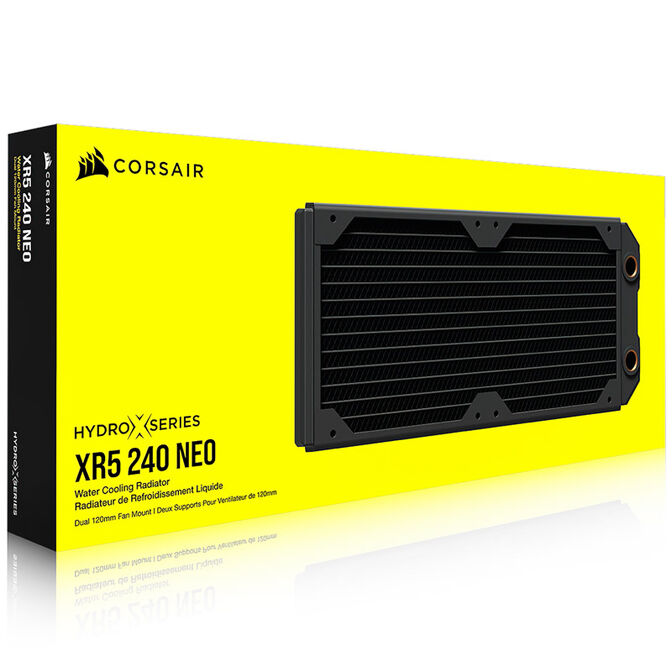 Corsair Hydro X Series XR5 240 NEO Radiator - schwarz image number 6