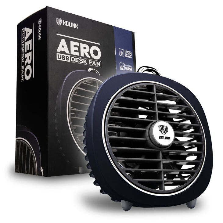 Kolink Aero USB-Lüfter - dunkelblau image number 0