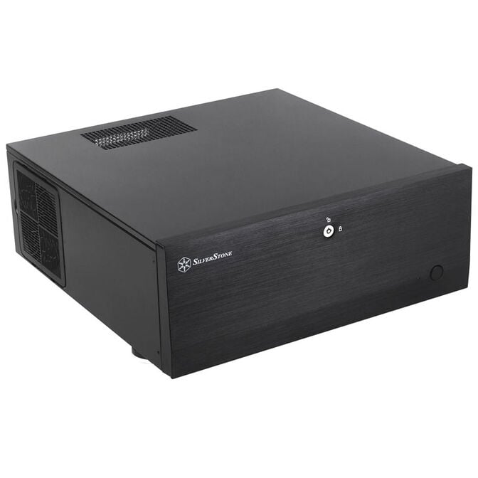 SilverStone SST-GD07B-C - Grandia Airflow Desktop, USB-C - black image number 0