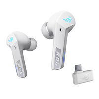 ASUS ROG Cetra True Wireless Gaming In-Ear Headphones, white