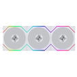 Lian Li UNI FAN TL FLEX Wireless Fan, ARGB - 120mm, white, pack of 3 with controller image number null