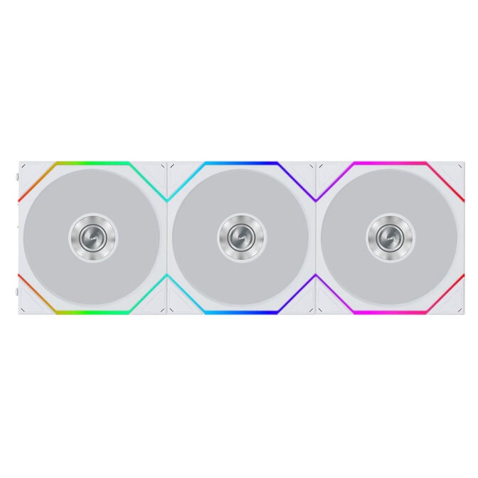 Lian Li UNI FAN TL FLEX Wireless Fan, ARGB - 120mm, white, pack of 3 with controller image number 1