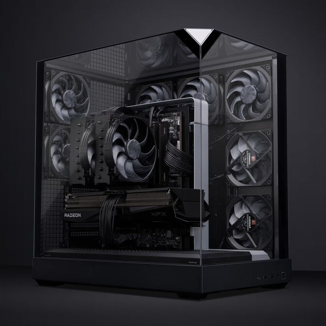 NOCTUA NF-A12x25 G2 Sx2-PP PWM-L&uuml;fter - 2-er Set, 120mm, chromax/black image number 7