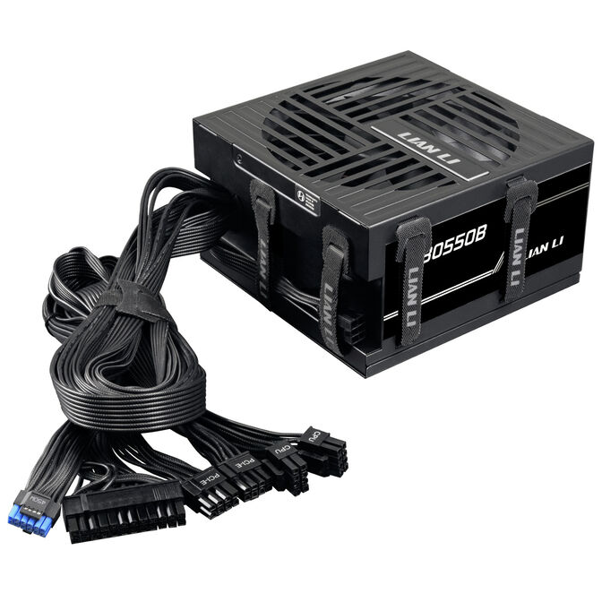 Lian Li RB Series 80 PLUS Bronze Netzteil, teilmodular, ATX 3.1 - 550 Watt, schwarz image number 1