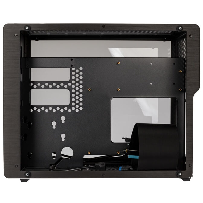 Raijintek Ophion M Evo TGS Micro-ATX Geh&auml;use, Tempered Glass - schwarz image number 5