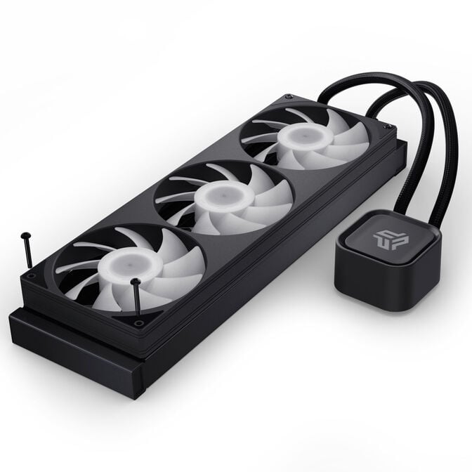 PHANTEKS Glacier One 360S25 SE DRGB AIO Liquid CPU Cooler, Black image number 2