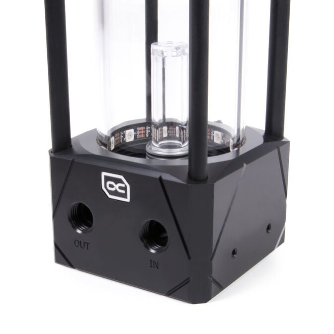 Alphacool Eisbecher Aurora D5 250 mm inkl. Alphacool VPP Apex D5 - Acetal/Glas image number 3