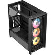 Corsair Frame 4000D RS ARGB PC case, Mid Tower, E-ATX, RGB, Tempered Glass - black image number null