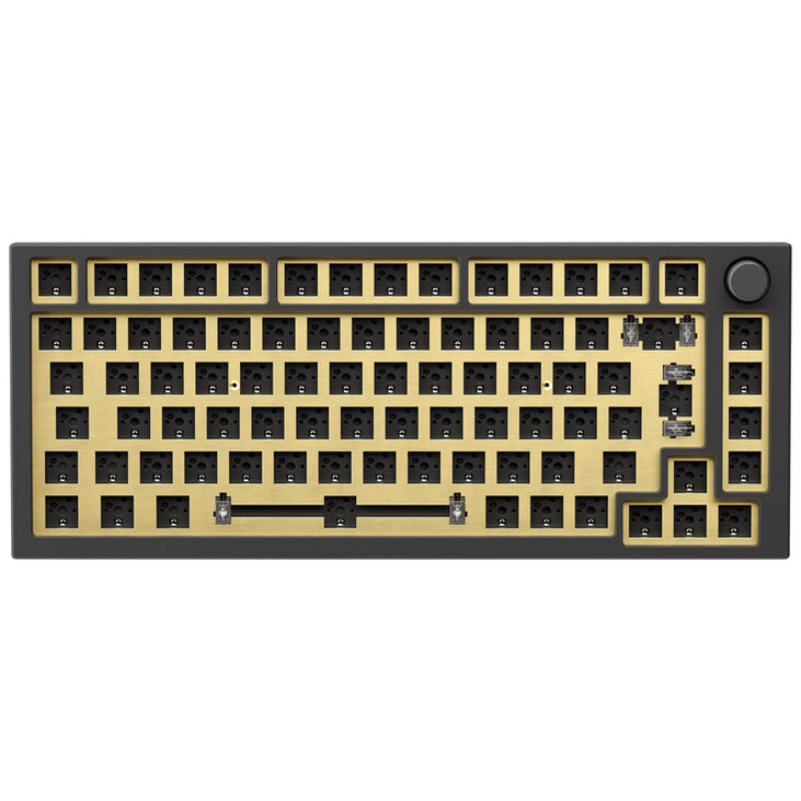 Glorious GMMK Pro 75% Switch Plate - Messing, ISO image number 2