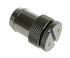 Bitspower Adapter 13mm ID auf G1/4 Zoll IG mit Verschlussstopfen - schwarz glänzend image number null