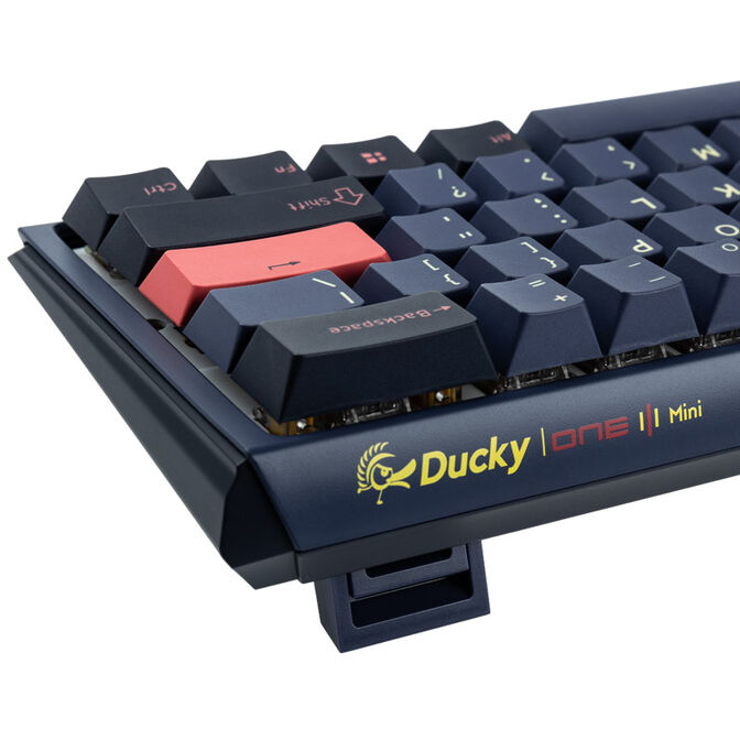 Ducky One 3 Cosmic Blue Mini Gaming Tastatur, RGB LED - MX-Blue (US) image number 5