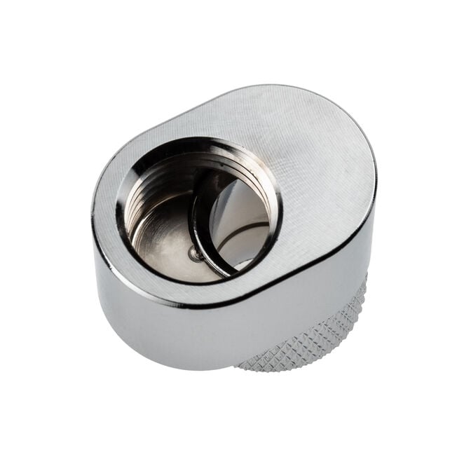 XSPC G1/4 Rotary 7mm Offset Fitting - Chrome image number 1