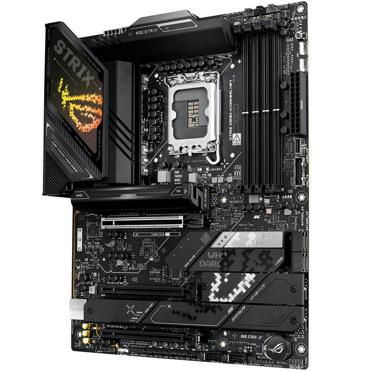 ASUS ROG STRIX Z890-H Gaming WiFi Mainboard, Sockel LGA 1851, Intel Z890, ATX, DDR5 image number 9
