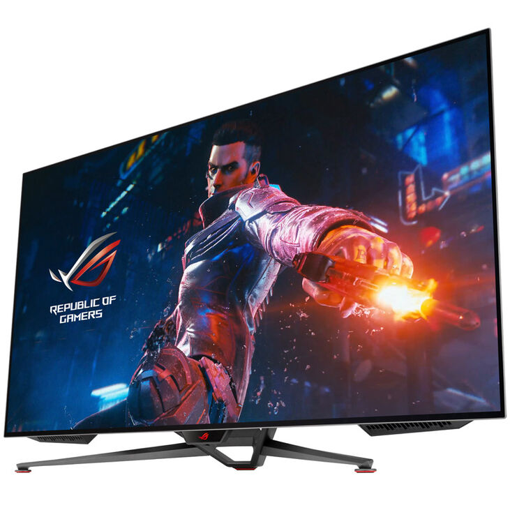 ASUS ROG Swift PG48UQ, 47.5 inch Gaming Monitor, 120 Hz, OLED, G-SYNC Compatible image number 3