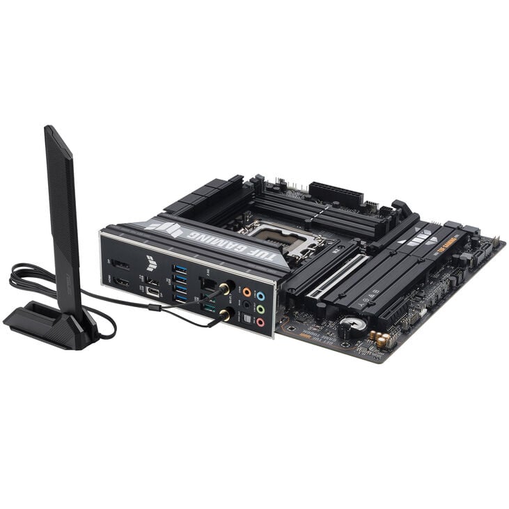 ASUS TUF Gaming B860M-Plus WiFi Mainboard, LGA 1851, Intel B860, mATX, DDR5 image number 5