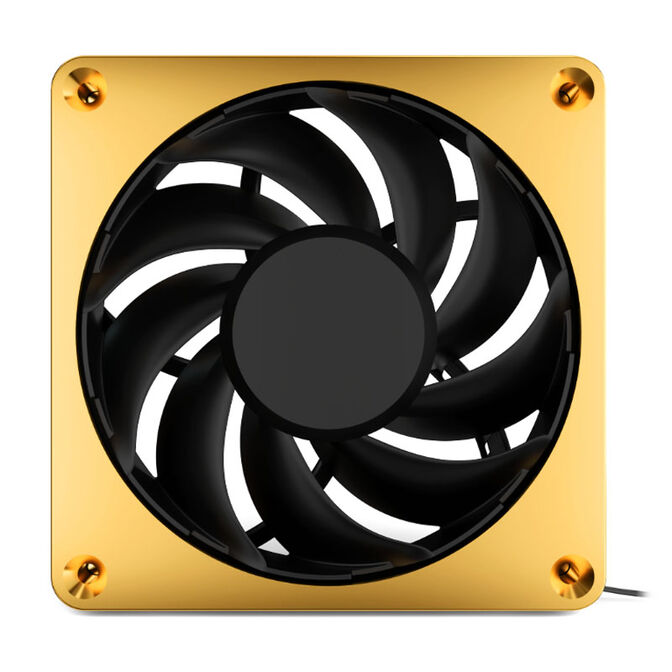 Alphacool Apex Stealth Metal Fan 120 mm, 2,000 RPM - gold image number 1