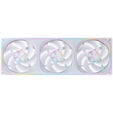 Jonsbo ZA-420WR PWM Fan, Reverse, ARGB - 3x 140mm, white image number null