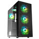 Kolink Observatory HF Plus Mesh ARGB Mid Tower - black