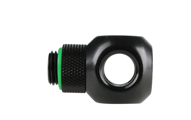 Bitspower Adapter Q-Splitter G1/4 Zoll AG auf 3x G1/4 Zoll IG - drehbar, schwarz matt image number 2