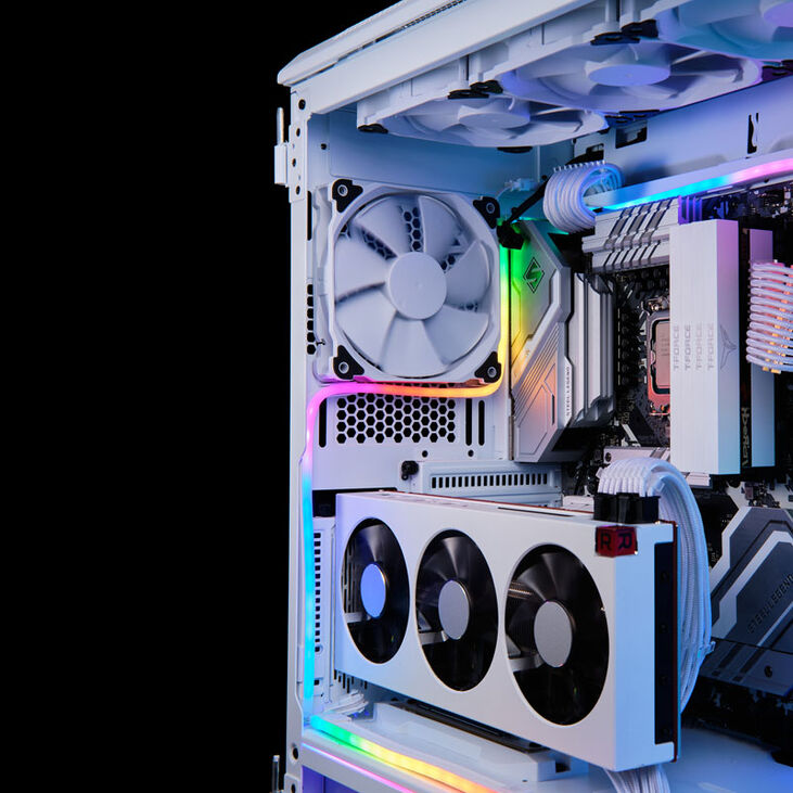 PHANTEKS Neon Digital RGB LED-Strip - 55 cm, weiß image number 4