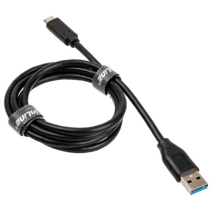 InLine USB 3.2 Gen.2 Cable, Type C to A Plug/Plug, black - 1m image number 1