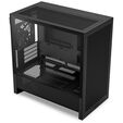 NZXT H3 Flow PC Case, Mid Tower, mATX, Tempered Glass - Black image number null