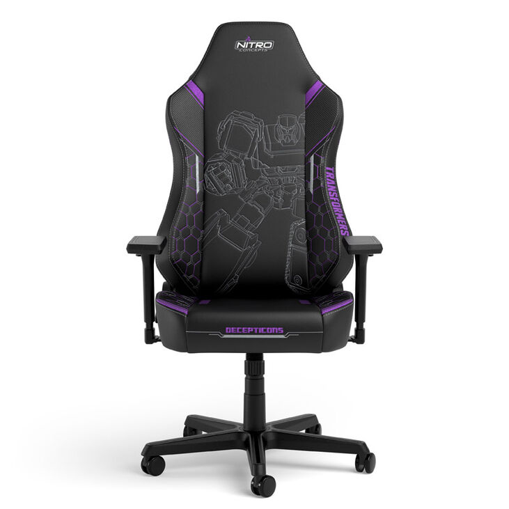 Nitro Concepts X1000 Gaming Chair - Transformers Decepticons Edition image number 1