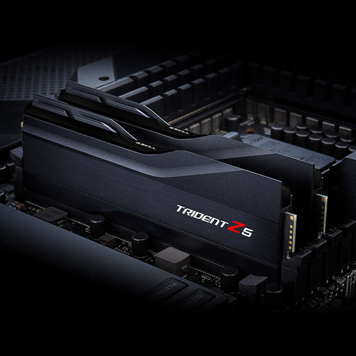 G.Skill Trident Z5 DDR5-6000 RAM, CL30, XMP - 64 GB Dual-Kit, black image number 4
