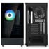 Zalman P10 PC Case, Mini Tower, mATX, RGB, Tempered Glass - Black image number null