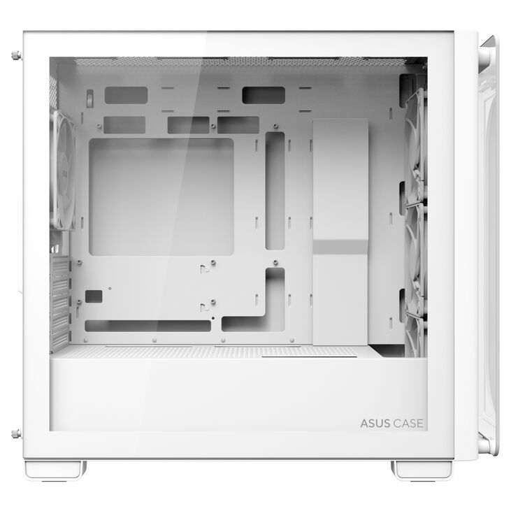 ASUS A23 PLUS PC-Gehäuse, Mini-Tower, Micro-ATX, RGB, Tempered Glass - weiß image number 7