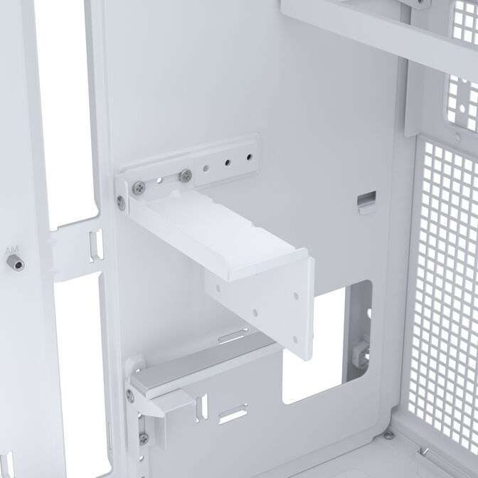 ASUS Prime AP303 PC Case, Mid Tower, ATX, Mesh Panel - White image number 8