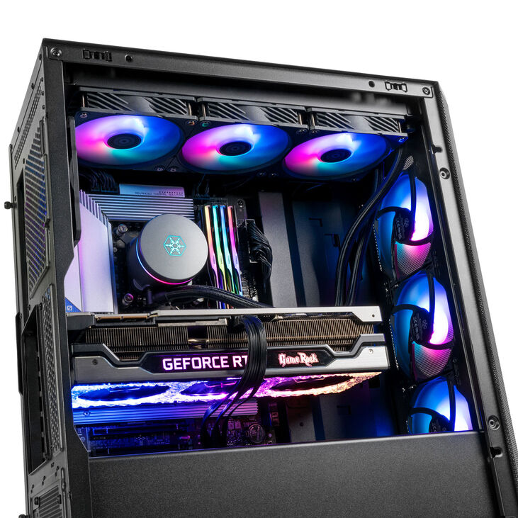 Silverstone FARA 514X Midi-Gehäuse - Schwarz image number 8
