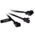 Alphacool Y-Splitter 4-Pin auf 3x 4-Pin PWM 60cm - schwarz image number null